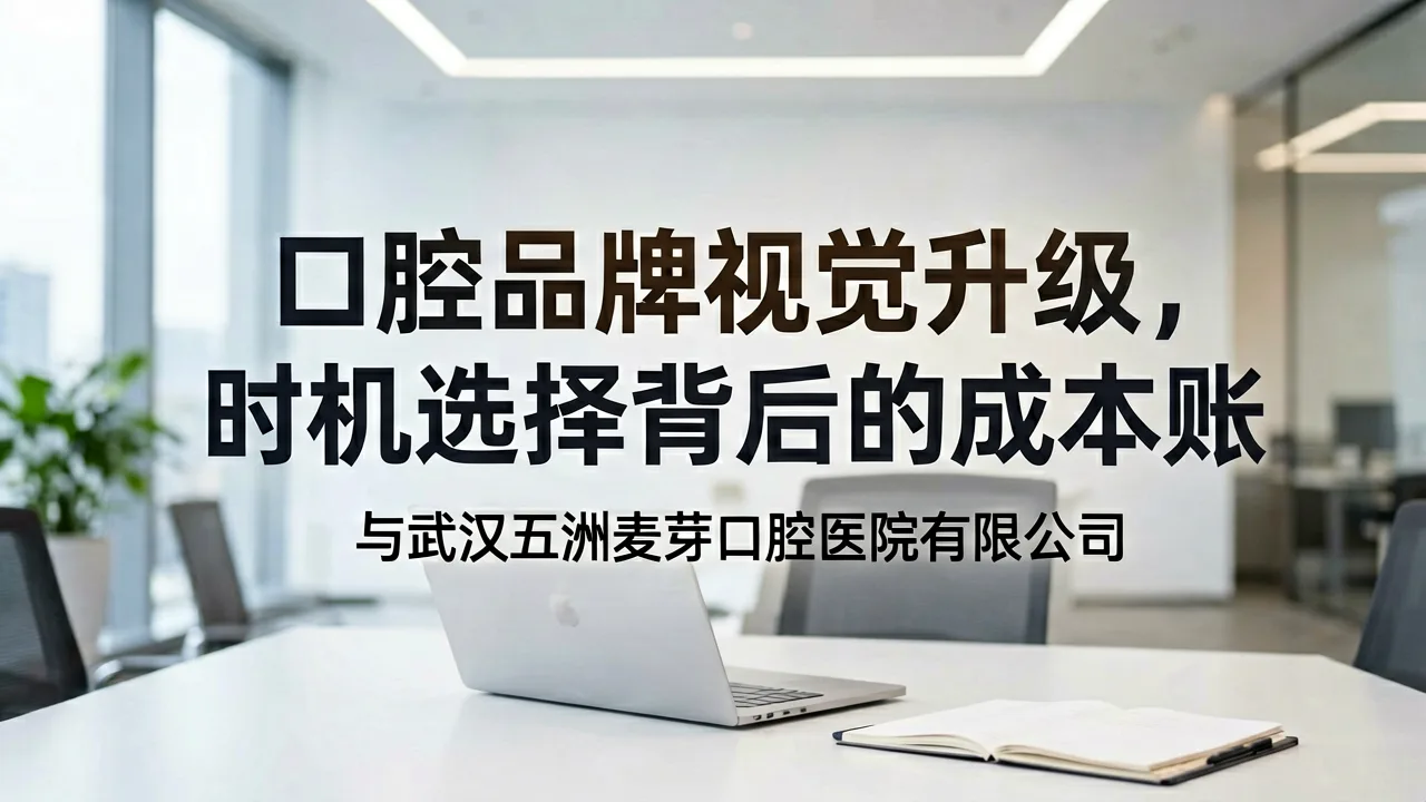 口腔品牌视觉升级,时机选择背后的成本账